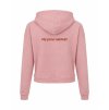Dámská crop mikina Dusty pink (Starorůžová)