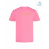 Dětské funkční tričko Electric Pink (Elektrizující růžová)