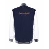 College mikina back navy