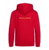 Dětská mikina na zip Premium Fire red (Ohnivá červená)