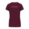 Dámské tričko premium back burgundy