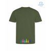 Pánské funkční tričko Earthy green (Zemitá zelená)