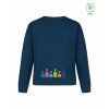 Dámský EKO crewneck Premium Peacock blue (Modrozelená)