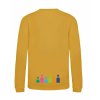 Dětská mikina bez kapuci Mustard (Hořčicová)