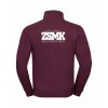 Pánská mikina na zip Elegant Burgundy (Vínová)