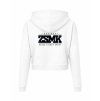 Dámská crop mikina White (Bílá)