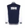 College mikina back navy