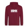 Dospělá mikina Premium back burgundy