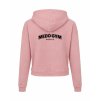 Dámská crop mikina Dusty pink (Starorůžová)