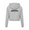 Dámská crop mikina Heather grey (Světlá šedá)