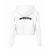 Dámská crop mikina White (Bílá)