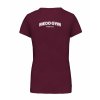 Dámské tričko premium back burgundy