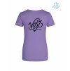 Dámské funkční tričko Digital lavender (Studená levandulová)