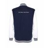 College mikina back navy