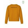 Dámský EKO crewneck Premium Curcuma (Kurkumově žlutá)