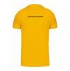 Pánské tričko premium back yellow