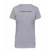 Dámské tričko premium back grey