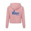 Dámská crop mikina Dusty pink (Starorůžová)
