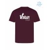 Dětské funkční tričko Burgundy (Vínová)