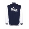 College mikina back navy