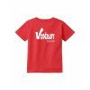 Předškolní tričko Red (červená)
