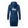 Dámské mikinové šaty Midnight blue (Půlnoční modrá)