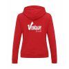 Dámská mikina Premium Fire red (Ohnivá červená)