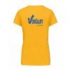 Dámské tričko premium back yellow