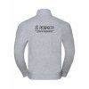 Pánská mikina na zip Elegant Heather grey (Světlá šedá)