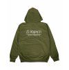 Oversize mikina Premium Earthy green (Zemitá zelená)