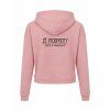Dámská crop mikina Dusty pink (Starorůžová)