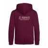 Dětská mikina Premium back burgundy