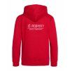 Dětská mikina na zip Premium Fire red (Ohnivá červená)
