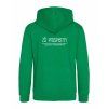 Dětská mikina na zip Premium Kelly green (Klasická zelená)