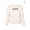 Dámský EKO crewneck Premium Ivory (Béžová)