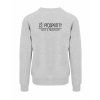 Dětská mikina bez kapuci Heather Grey (Světle šedá)