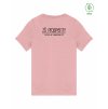 Dětské EKO tričko Premium Petal Rose (Světle růžová)