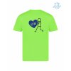 Dětské funkční tričko Electric Green (Elektrizující zelená)