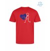 Dětské funkční tričko Red (červená)