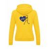 Dámská mikina Premium Sun yellow (Slunečná žlutá)