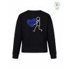 Dámský EKO crewneck Premium Black (Černá)