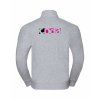Pánská mikina na zip Elegant Heather grey (Světlá šedá)