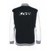 College mikina back black
