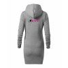 Dámské mikinové šaty Heather grey (Melírově šedá)