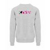Dětská mikina bez kapuci Heather Grey (Světle šedá)