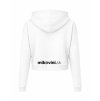 Dámská crop mikina White (Bílá)