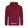 Dospělá mikina Premium back burgundy