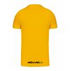Pánské tričko premium back yellow