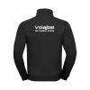Pánská mikina na zip Elegant Black (Černá)