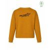 Dámský EKO crewneck Premium Curcuma (Kurkumově žlutá)